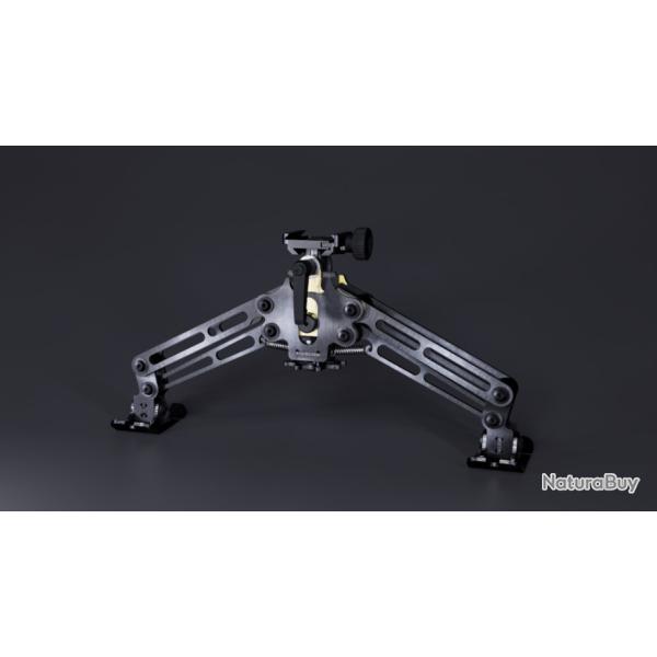 AKILA - Bipied sport en acier inoxydable avec fixation arca/picatinny - AKILAPIBOD