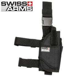 Swiss Arms Universal Holster Snake Right Hand Black - Holster Airsoft Universel Droitier