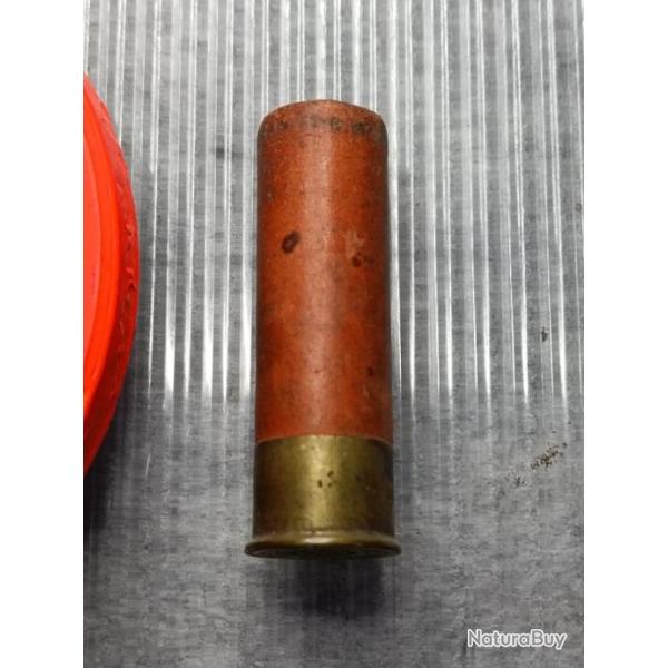 Cartouche de Collection Carton BALLE Cartoucherie Francaise (6) - Cal 16