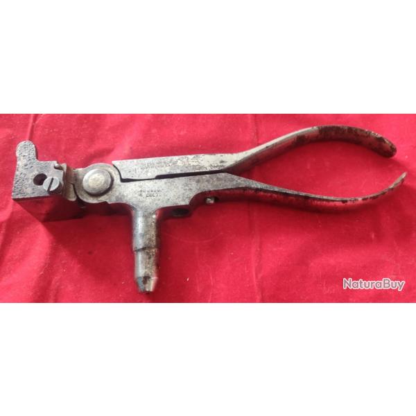 TRES RARE Outil de Rechargement Id�al Pince & Moule cal 40.60 Marlin & Colt (40-65 Winchester)