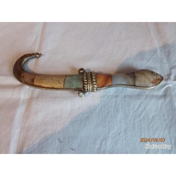 Poignard Marocain, beau cadeau de Noel pour collectionneur.