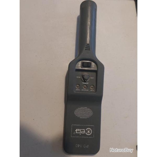 d�tecteur de m�taux pour agent de s�curite