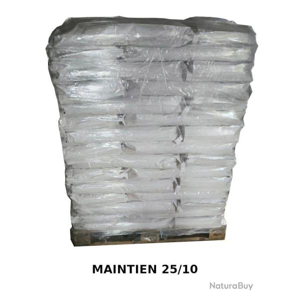 Croquettes chien adulte MAINTIEN 25/10 gros volume 1 palette-45 sacs(32,14 ttc le paquet)