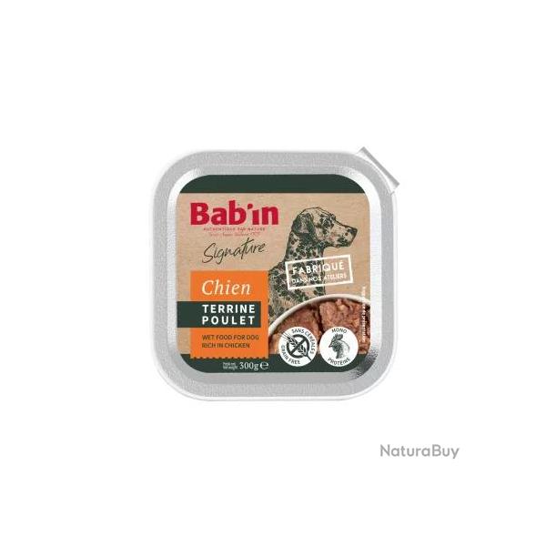 Pat�e pour chien, terrine 5 x 300g au Poulet