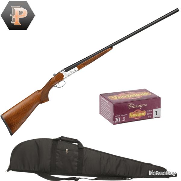 Pack chasseur ! Fusil juxtapos� Yildiz El�gant A5 - cal 20/76 + mun + fourreau