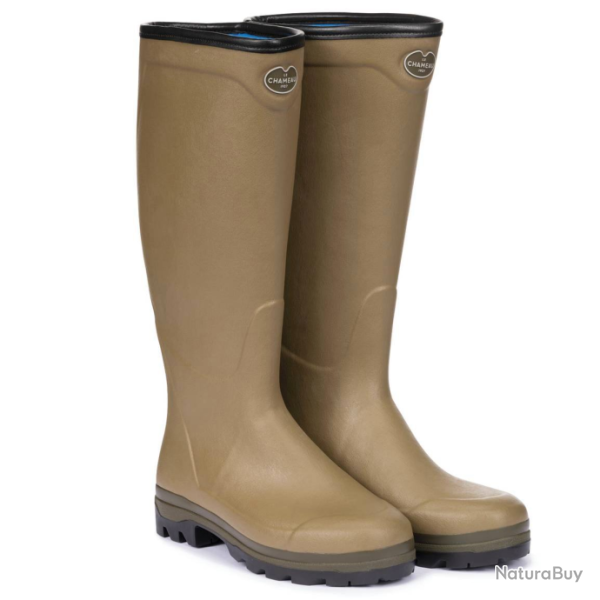 Bottes Le Chameau Country Cross n�opr�ne Vert clair