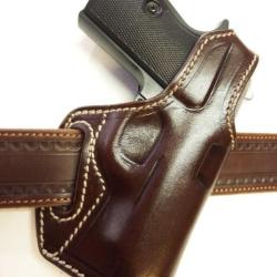 ETUI CUIR  ATTACK pour WALTHER PP , PPK ...(fabrication artisanale )