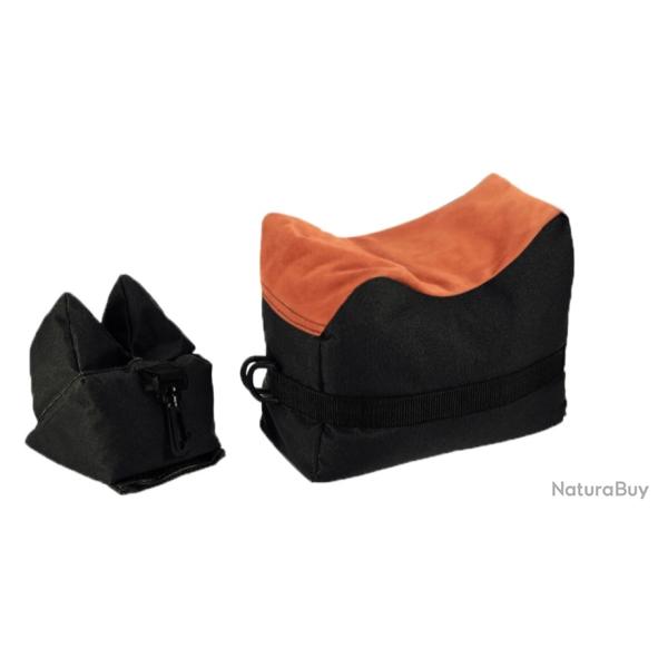 Sac de tir - Banc de tir Tactique - Sac de Sable -Tir � distance pour fusil carabine Noir