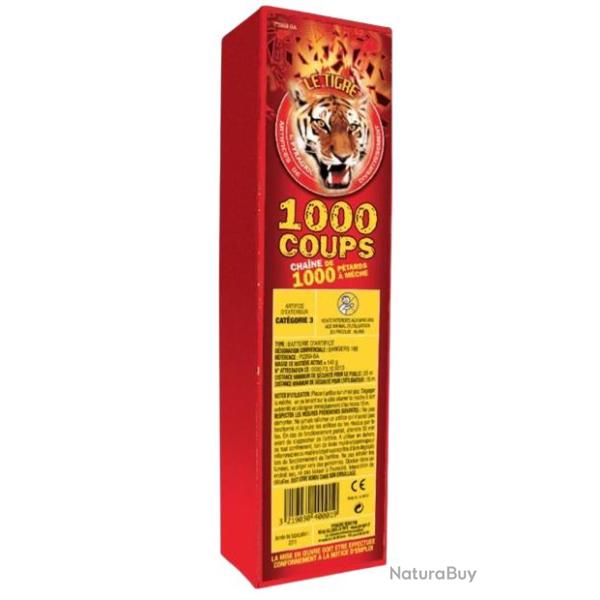 Mitraillette p�tard de 1 000 coups - Le Tigre