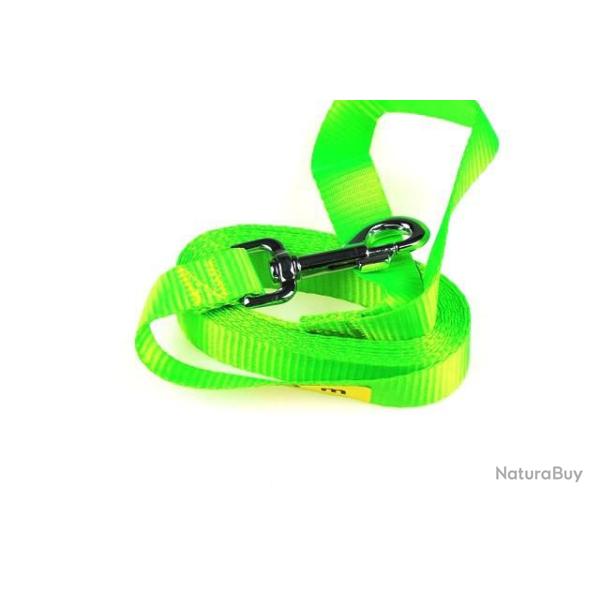 Longe NYLON VERT FLUO 3 m AVEC poign�e VERT