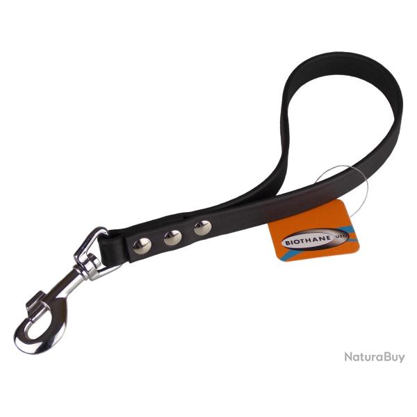 Laisse poign�e BIO-HEAVY 19 mm NOIR