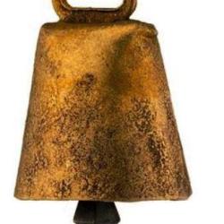 Sonnaillons t&ocirc;le cuivr&eacute;e N&deg; 0 ( haut de 40 mm )