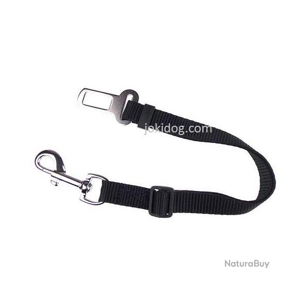 Laisse de s�curit� auto NOIR M : 20 mm