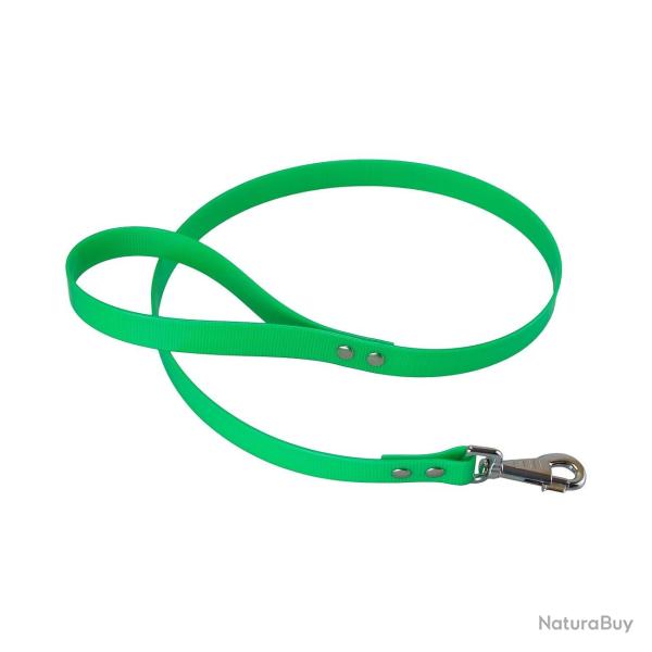 Laisse BIO-GOLD 25 mm Vert fluo