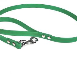 Laisse BIO-GOLD 19 mm vert fonc&eacute;