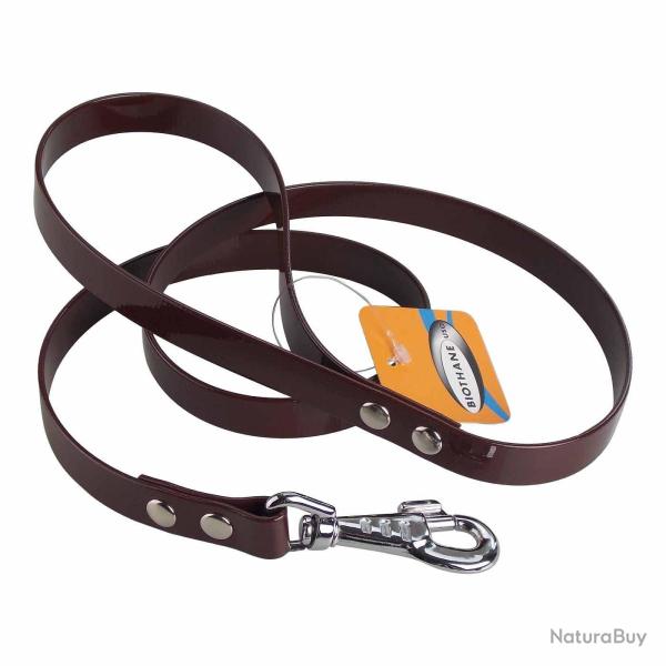 Laisse BIO-GOLD 19 mm Marron fonc�