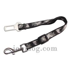 Laisse nylon Camo de s&eacute;curit&eacute;-auto NOIR M : 20 mm