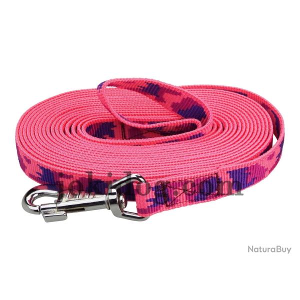 longe nylon camo rose 20 mm 15 m