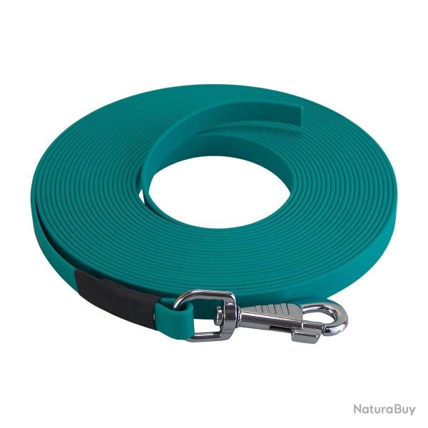 longe biothane beta plate 16 mm 15 m SANS poign�e turquoise