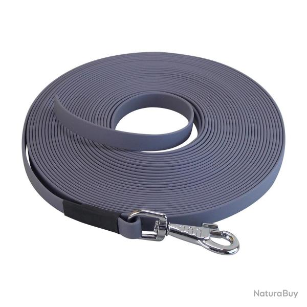 longe biothane beta plate 16 mm 5 m SANS poign�e gris