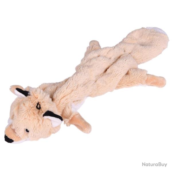 Peluche Renard plat sonore