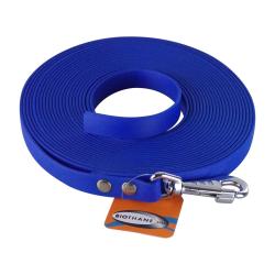 Longe BIOTHANE BETA plate 19 mm Bleu 3 m SANS poign&eacute;e