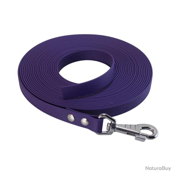 Longe BIOTHANE BETA plate 19 mm Violet 5 m SANS poign�e
