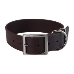 Collier BIO-HEAVY 38 mm MARRON T1 ( 38mm x 60cm - C de 40 &agrave; 52 cm )