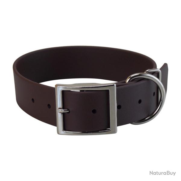 Collier BIO-HEAVY 38 mm MARRON T2 ( 38mm x 70cm - C de 50 � 63 cm )