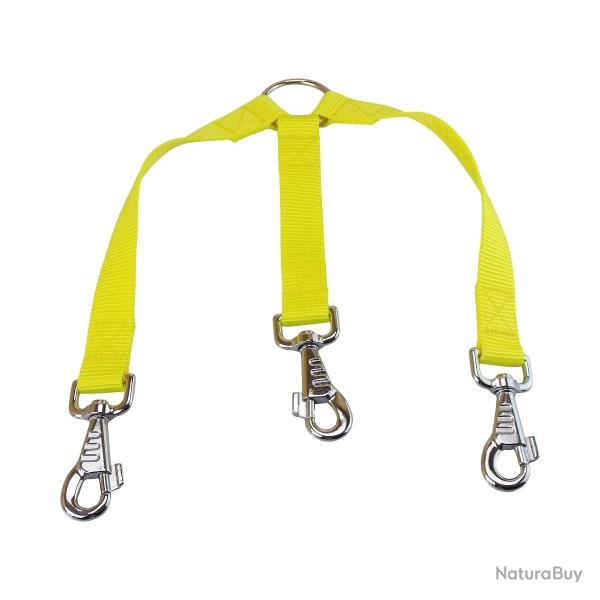 tripleur nylon jaune jokidog 35 cm