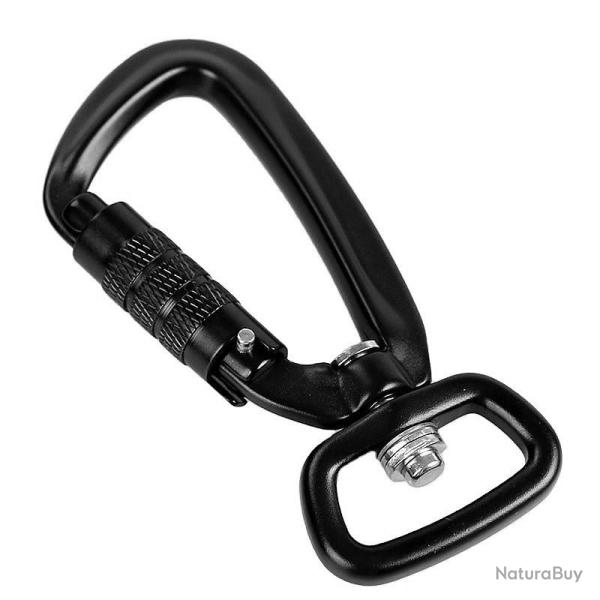 Mousqueton aluminium 86 mm - oeil carr� 25 mm