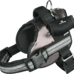 Harnais Adventure Gris L - 58 &agrave; 78 cm