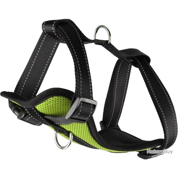 Harnais Milou vert S - 30 � 45 cm