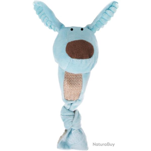 Jouet peluche Shabby Chic Chien Bleu clair
