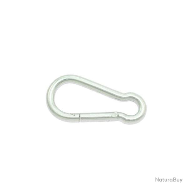 Mousqueton acier zingu� 70 mm