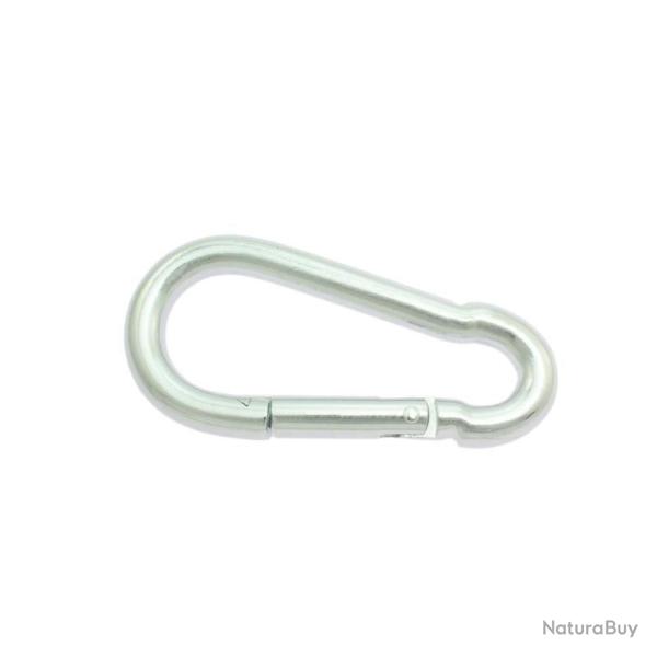 Mousqueton acier zingu� 90 mm