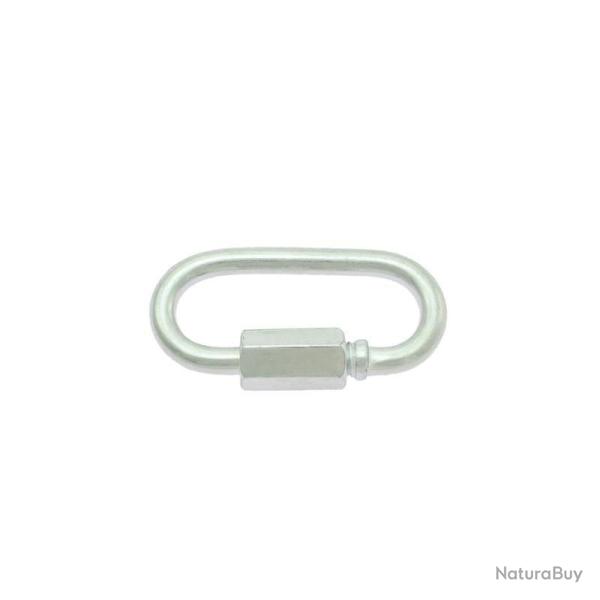 Maillons rapides zingu�s �conomiques 4 mm