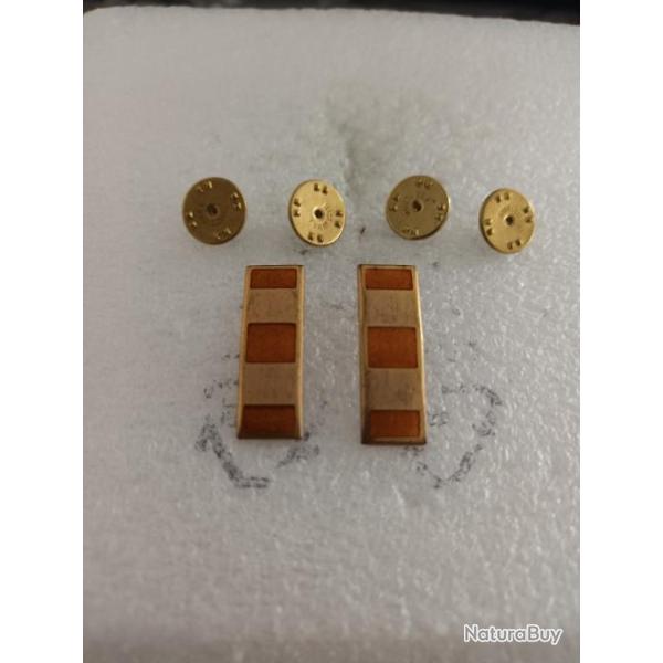 Lot de grades OFFICIER arm�e us CHIEF WARRANT OFFICIER 3 ORIGINAL