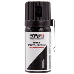 A&eacute;rosol de d&eacute;fense Gaz CS - 40 ml - Swiss Arms