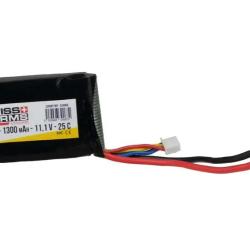 Batterie Li-Po -FAMAS 11.1V 1300 mAh 25C - Swiss Arms