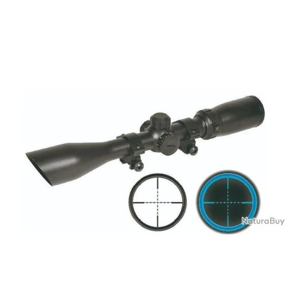 Lunette tactique longue port�e 3.9*40 reticule bleu -Swiss Arms