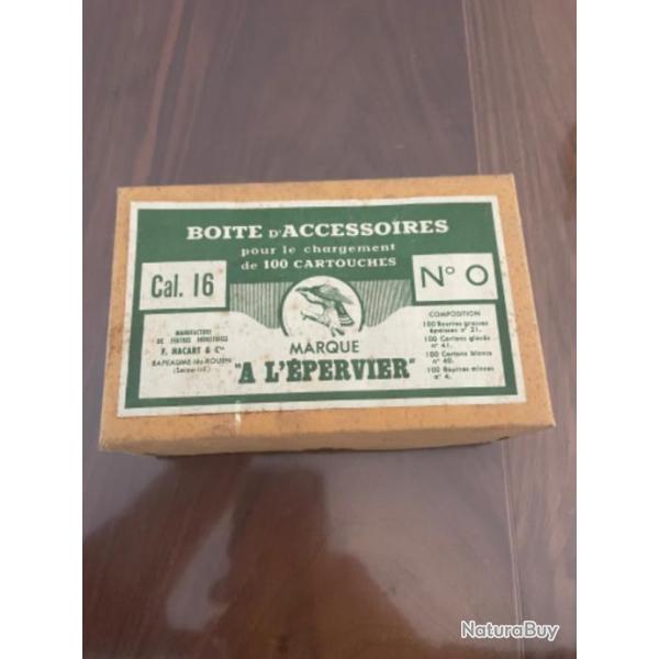 Bo�te d'accessoires pour 100 cartouche de calibre 16