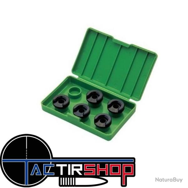 Boite de 5 shell holders de comp�tition Redding Ref:1