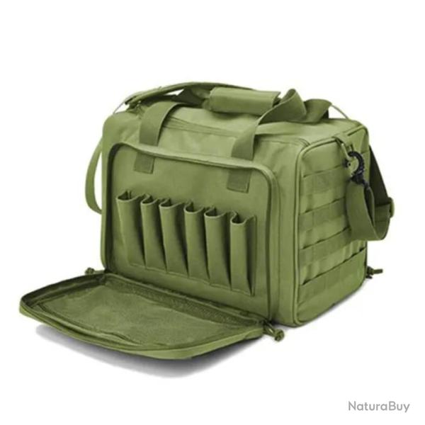 Sac de Rangement Tactique Nylon pour Armes � Feu Molle id�al Chasse Vert