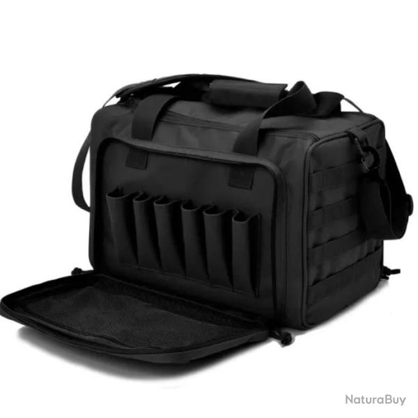 Sac de Rangement Tactique Nylon pour Armes � Feu Molle id�al Chasse Noir