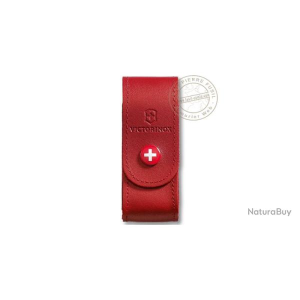 Etui cuir VICTORINOX - 6 � 14 pi�ces - rouge
