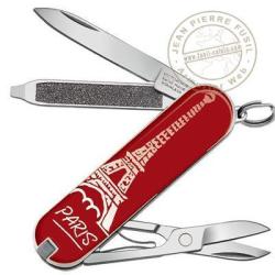 Couteau multifonction VICTORINOX - Classic Tour Eiffel - 5 pi&egrave;ces