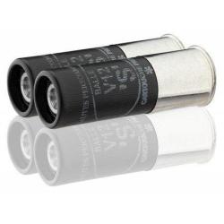 DC 25 ! Cartouches Prevot V12 "S" - Demi-blind&eacute;e - Cal. 12/70