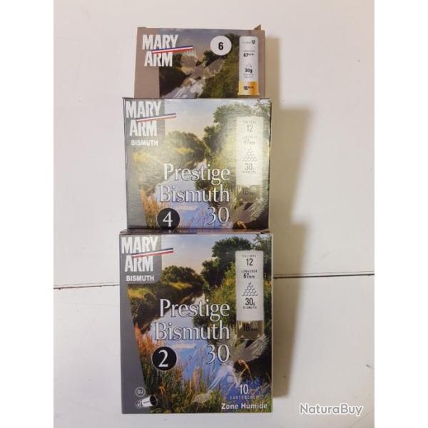 CARTOUCHES MARY ARM PRESTIGE BISMUTH 30 LOT DE 2 BOITES
