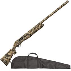 Pack chasseur ! Fusil de chasse &agrave; pompe camo Yildiz S76 cal 12/76 + fourreau
